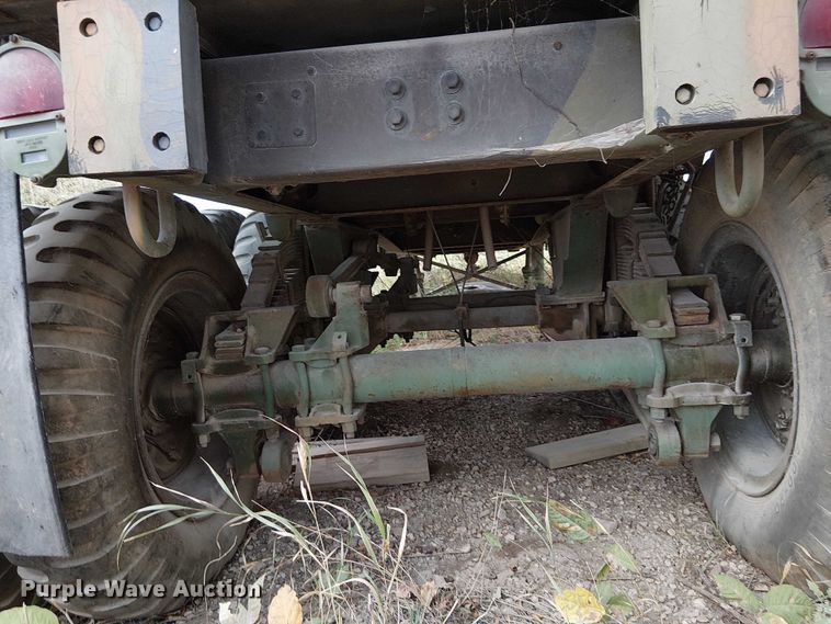 image for item DU3616 1960 Hamilton dry van trailer