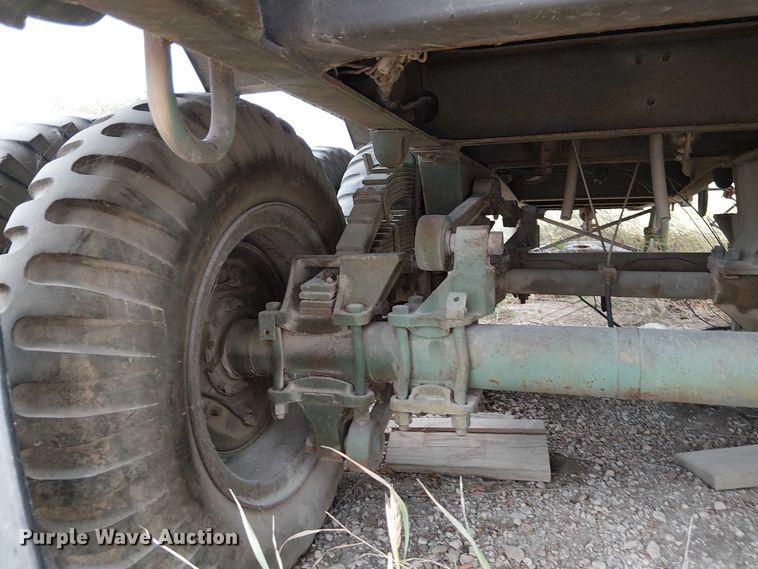 image for item DU3616 1960 Hamilton dry van trailer