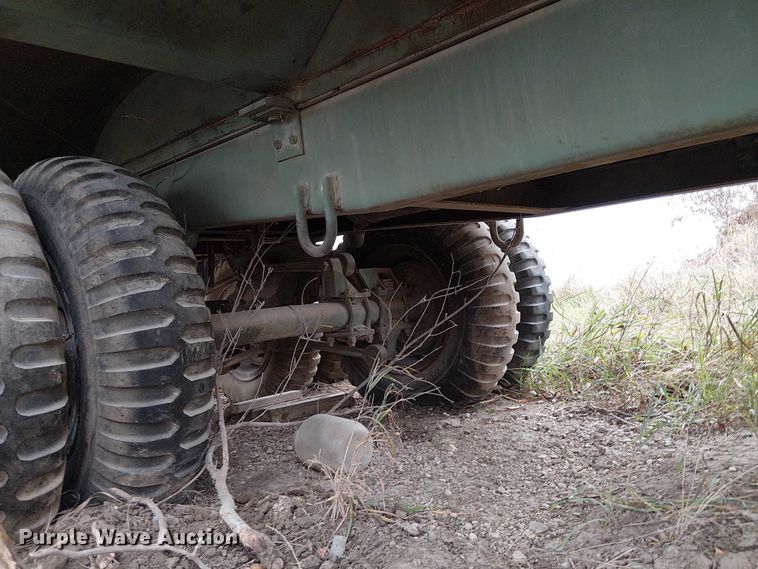 image for item DU3616 1960 Hamilton dry van trailer