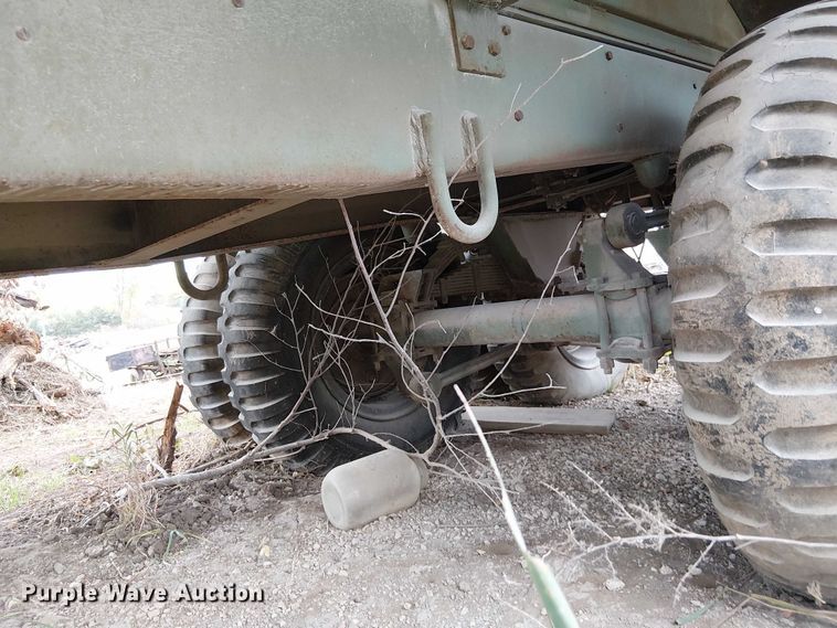 image for item DU3616 1960 Hamilton dry van trailer