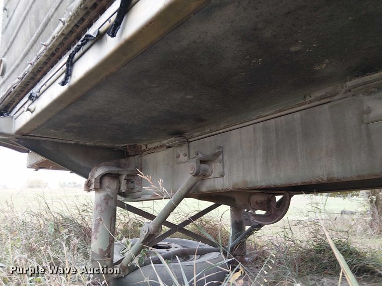 image for item DU3616 1960 Hamilton dry van trailer