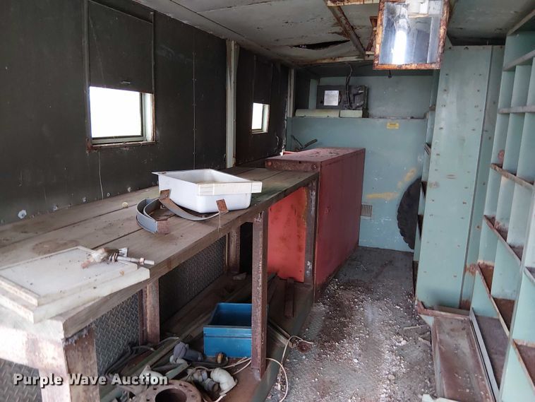 image for item DU3616 1960 Hamilton dry van trailer