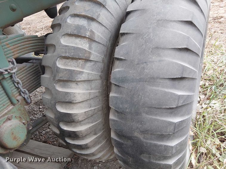 image for item DU3616 1960 Hamilton dry van trailer