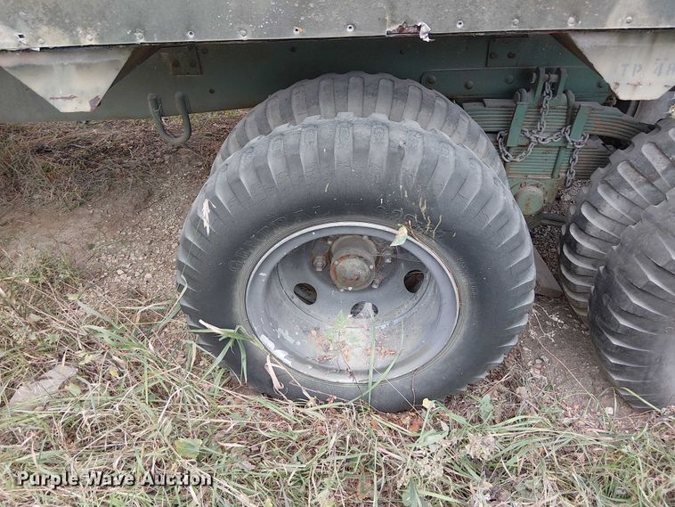 image for item DU3616 1960 Hamilton dry van trailer