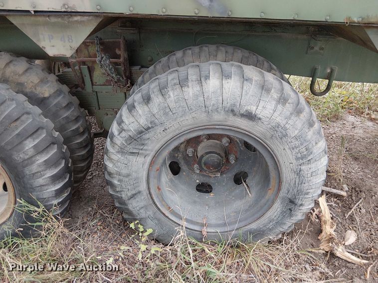 image for item DU3616 1960 Hamilton dry van trailer