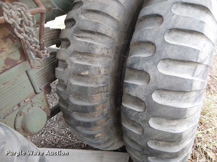 image for item DU3616 1960 Hamilton dry van trailer