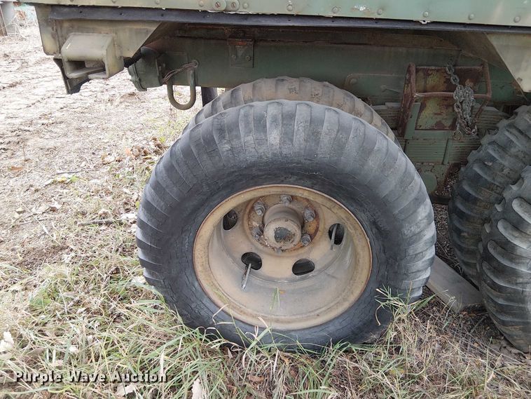 image for item DU3616 1960 Hamilton dry van trailer