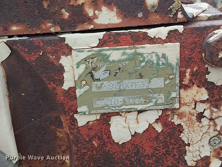 image for item DU3617 P&H T-250 crane