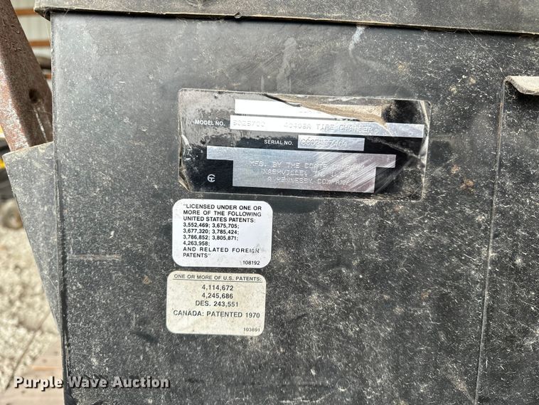 image for item DU3618 Coats 40-40SA tire machine