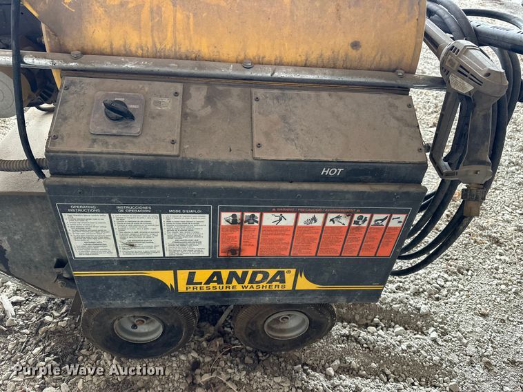 image for item DU3620 Landa HOT2-1500D hot pressure washer