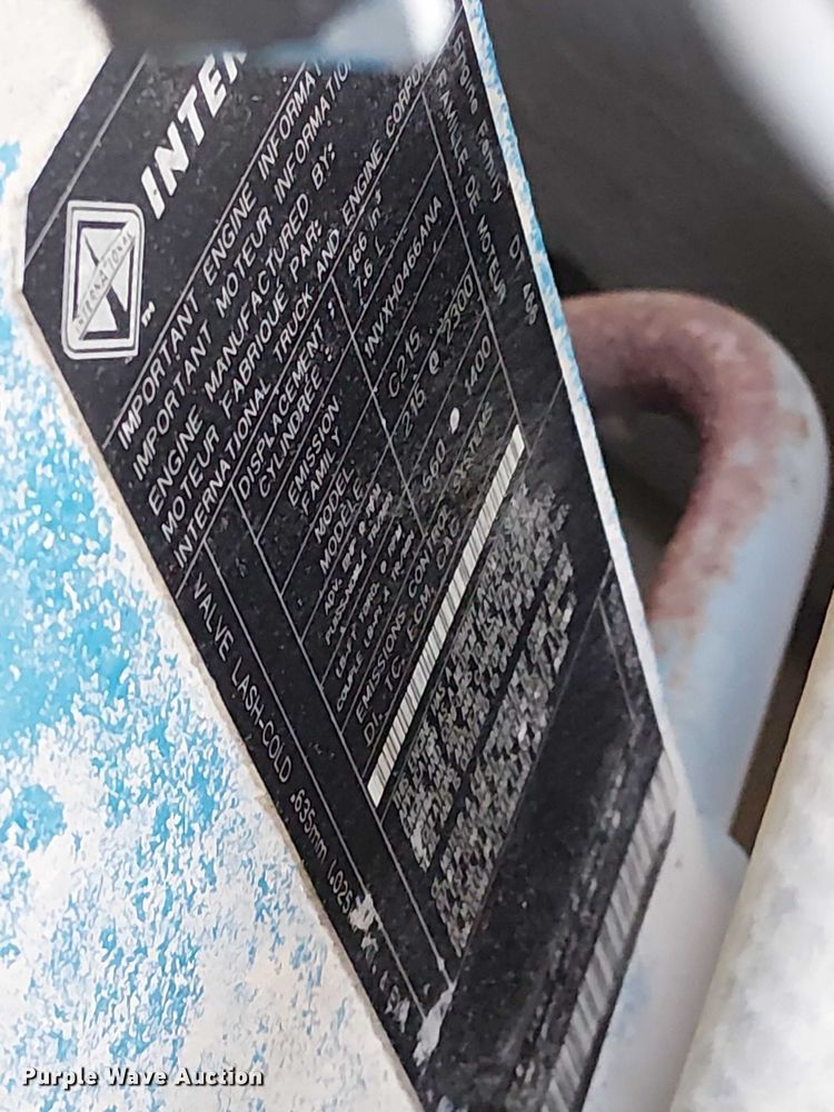 image for item DU3636 2002 International 4700 dump truck