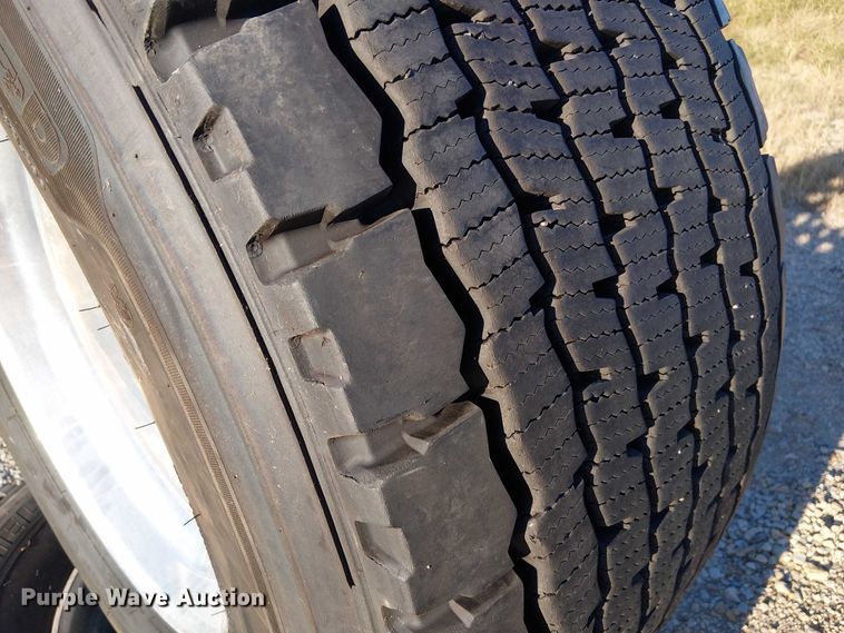 image for item DU3651 (4) Michelin 455/55R22.5 tires and wheels