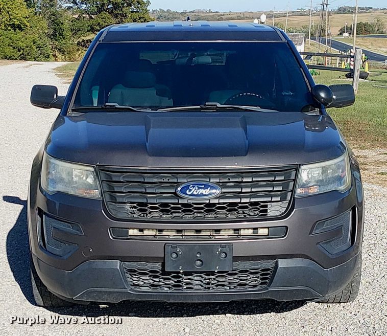image for item DU3666 2016 Ford Explorer Police Interceptor SUV