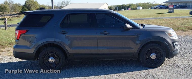 image for item DU3666 2016 Ford Explorer Police Interceptor SUV