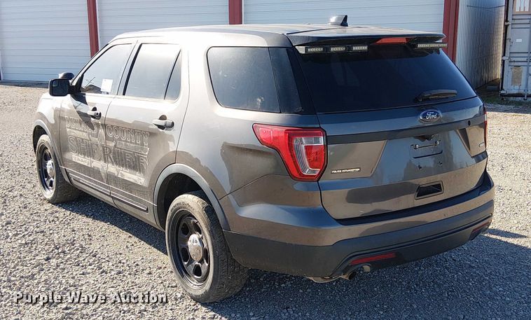 image for item DU3666 2016 Ford Explorer Police Interceptor SUV