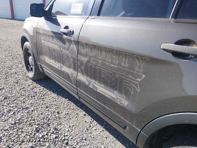 image for item DU3666 2016 Ford Explorer Police Interceptor SUV