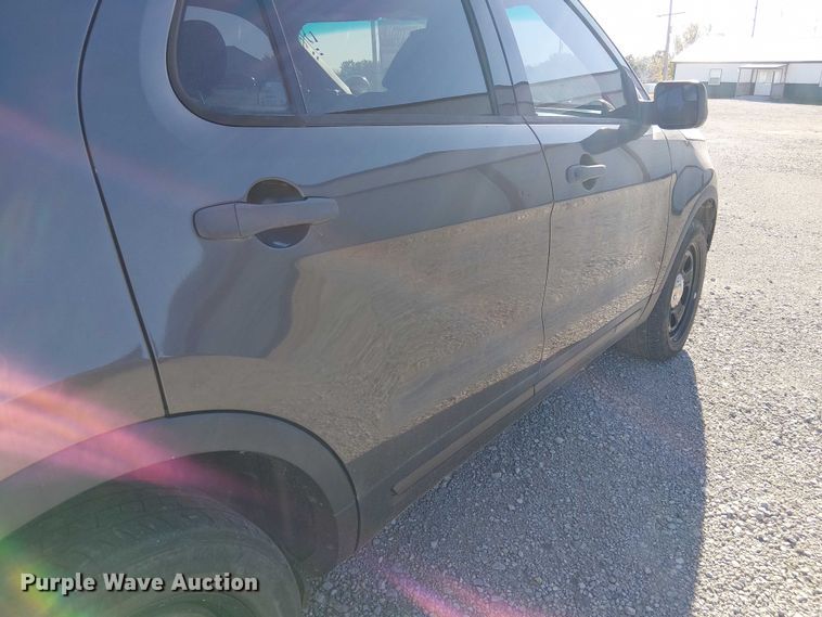 image for item DU3666 2016 Ford Explorer Police Interceptor SUV