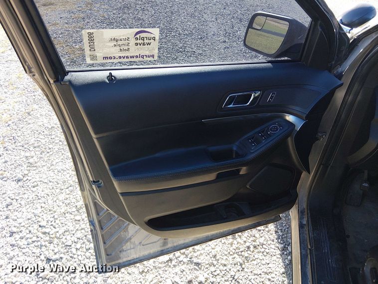 image for item DU3666 2016 Ford Explorer Police Interceptor SUV