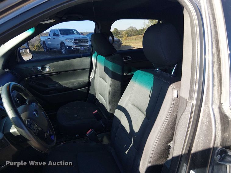 image for item DU3666 2016 Ford Explorer Police Interceptor SUV