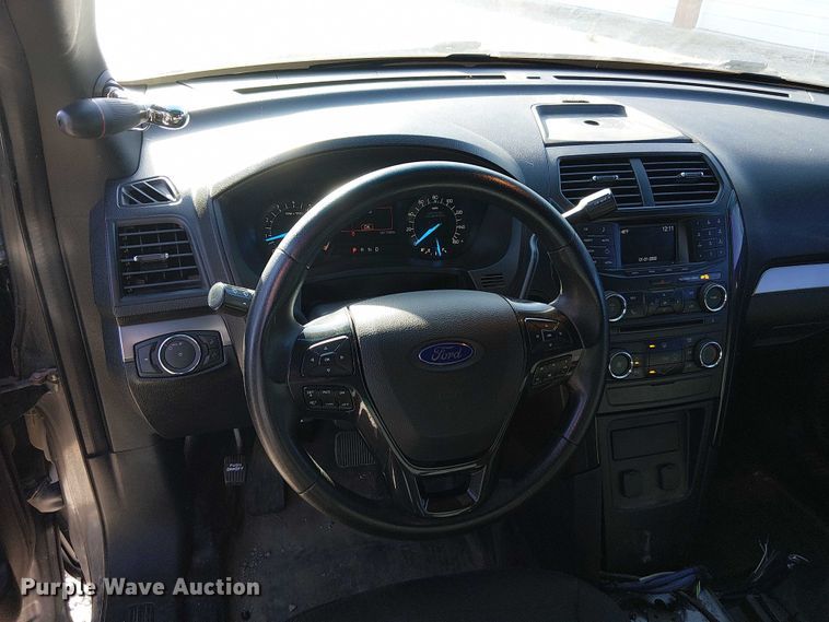 image for item DU3666 2016 Ford Explorer Police Interceptor SUV