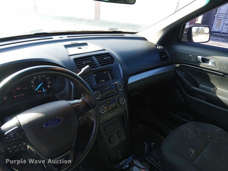 image for item DU3666 2016 Ford Explorer Police Interceptor SUV