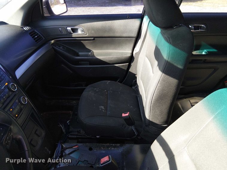 image for item DU3666 2016 Ford Explorer Police Interceptor SUV