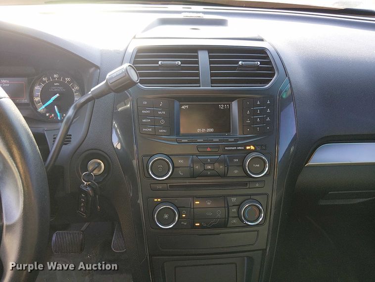 image for item DU3666 2016 Ford Explorer Police Interceptor SUV