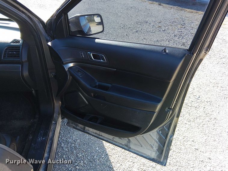 image for item DU3666 2016 Ford Explorer Police Interceptor SUV