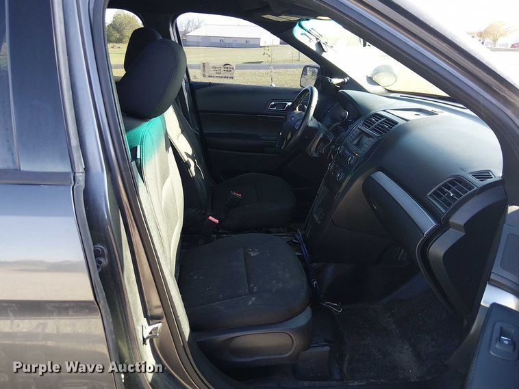 image for item DU3666 2016 Ford Explorer Police Interceptor SUV