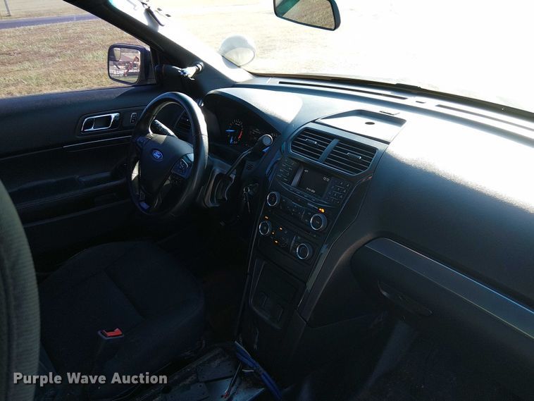 image for item DU3666 2016 Ford Explorer Police Interceptor SUV