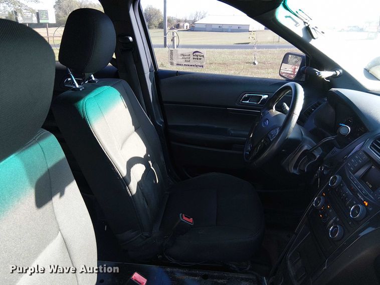 image for item DU3666 2016 Ford Explorer Police Interceptor SUV