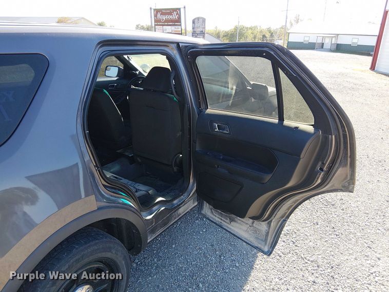 image for item DU3666 2016 Ford Explorer Police Interceptor SUV