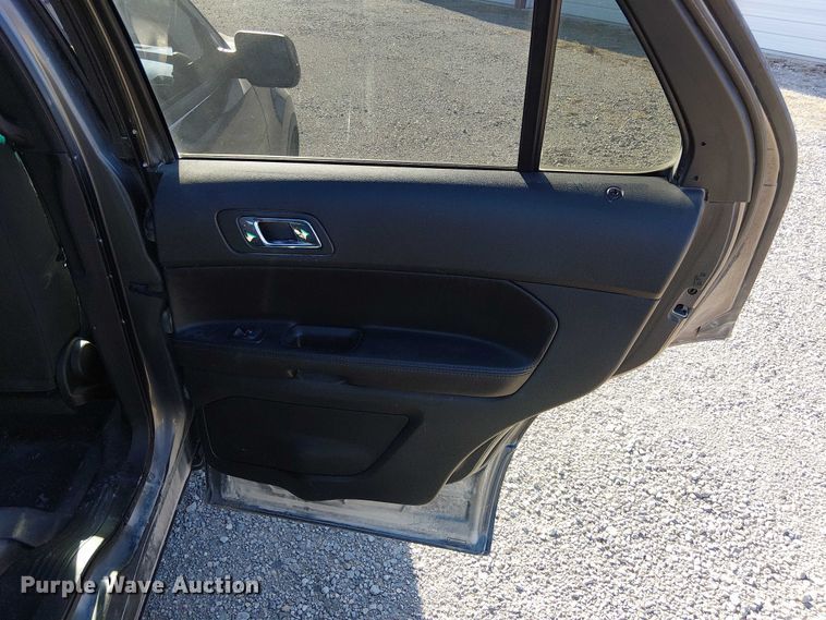 image for item DU3666 2016 Ford Explorer Police Interceptor SUV