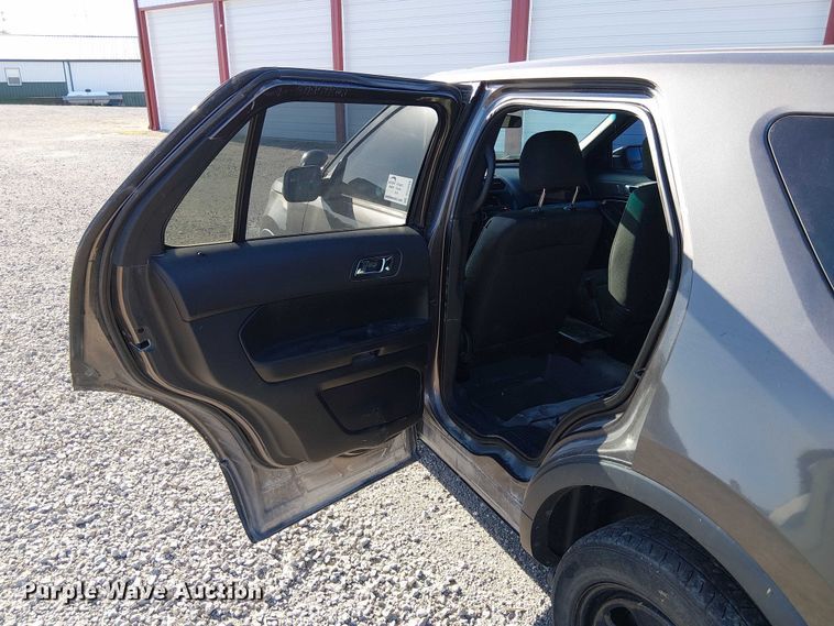 image for item DU3666 2016 Ford Explorer Police Interceptor SUV