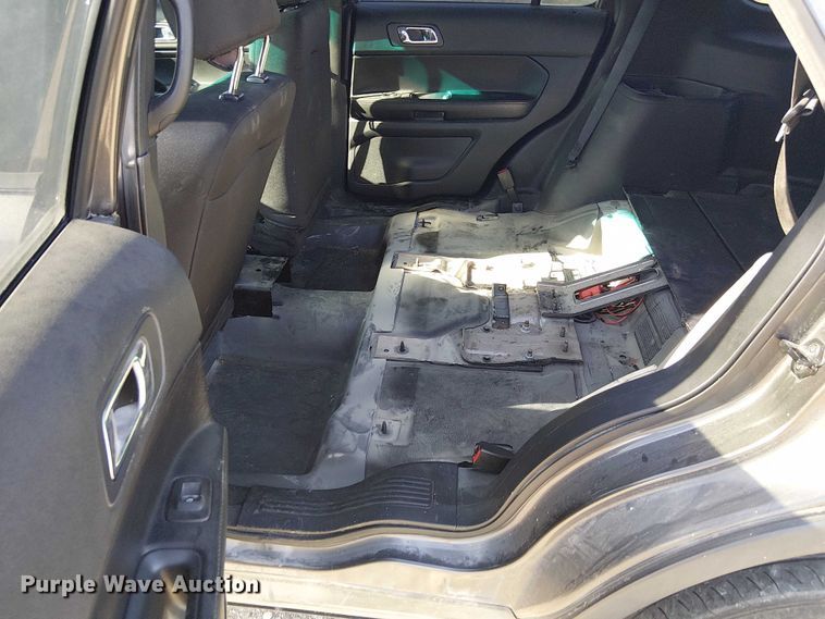 image for item DU3666 2016 Ford Explorer Police Interceptor SUV