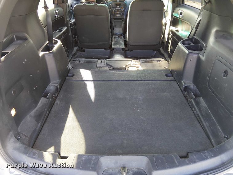 image for item DU3666 2016 Ford Explorer Police Interceptor SUV