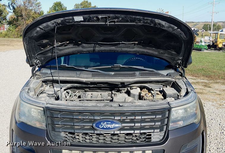 image for item DU3666 2016 Ford Explorer Police Interceptor SUV