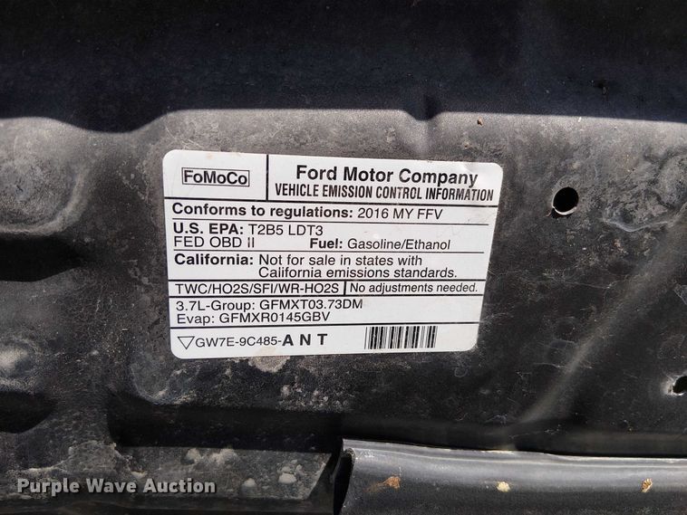 image for item DU3666 2016 Ford Explorer Police Interceptor SUV