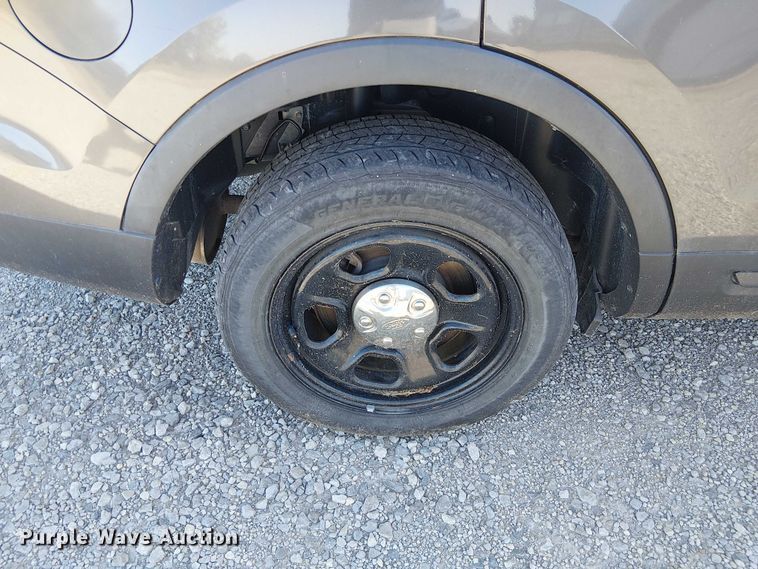 image for item DU3666 2016 Ford Explorer Police Interceptor SUV