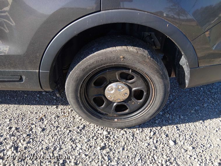 image for item DU3666 2016 Ford Explorer Police Interceptor SUV