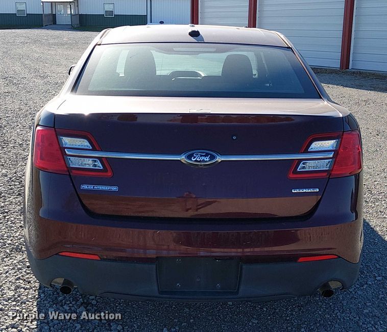 image for item DU3667 2013 Ford Taurus Police Interceptor 