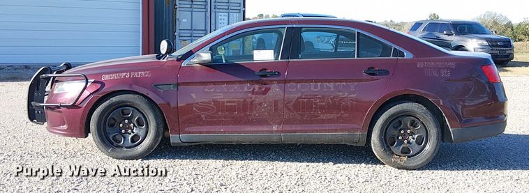 image for item DU3667 2013 Ford Taurus Police Interceptor 