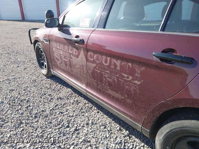 image for item DU3667 2013 Ford Taurus Police Interceptor 