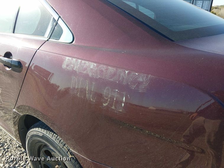 image for item DU3667 2013 Ford Taurus Police Interceptor 