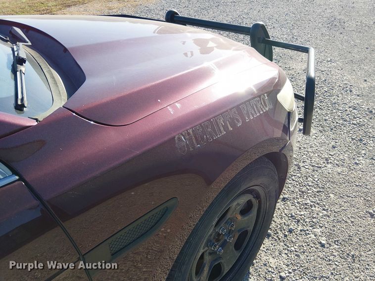 image for item DU3667 2013 Ford Taurus Police Interceptor 