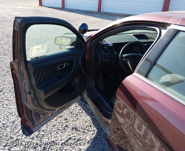 image for item DU3667 2013 Ford Taurus Police Interceptor 