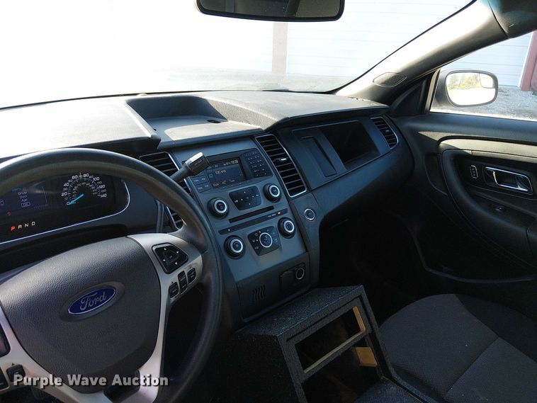 image for item DU3667 2013 Ford Taurus Police Interceptor 