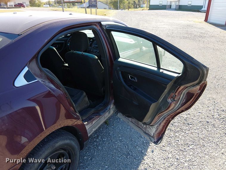 image for item DU3667 2013 Ford Taurus Police Interceptor 