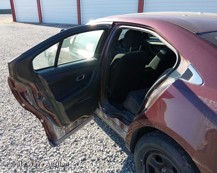 image for item DU3667 2013 Ford Taurus Police Interceptor 