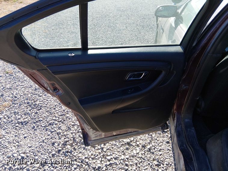 image for item DU3667 2013 Ford Taurus Police Interceptor 